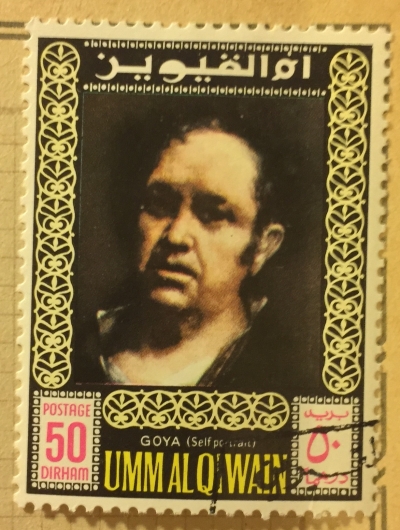Почтовая марка Умм-эль-Кайвайн (Umm al Qiwain ) Francisco Goya (1815) | Год выпуска 1967 | Код каталога Михеля (Michel) UM 201A