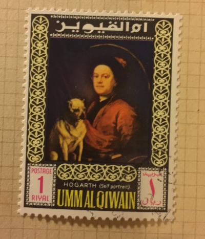 Почтовая марка Умм-эль-Кайвайн (Umm al Qiwain ) Hogarth | Год выпуска 1967 | Код каталога Михеля (Michel) UM 203A