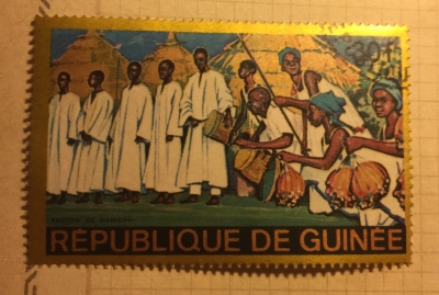 Почтовая марка Республика Гвинея (Rebulique de Guinee) Kankan Region | Год выпуска 1968 | Код каталога Михеля (Michel) GN 476