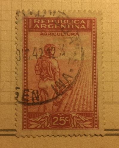 Почтовая марка Аргентина (Argentina correos) Agriculture | Год выпуска 1936 | Код каталога Михеля (Michel) AR 422X