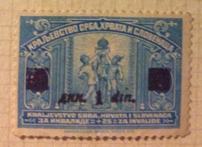 Почтовая марка Королевство Сербия Serb, Croat and Slovenian Carriers of the Crown | Год выпуска 1921 | Код каталога Михеля (Michel) YU 161