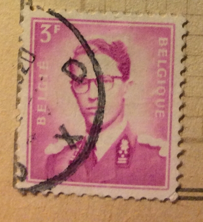 Почтовая марка Бельгия (Belgium) King Baudouin I (1930-1993) | Год выпуска 1958 | Код каталога Михеля (Michel) BE 1127xII