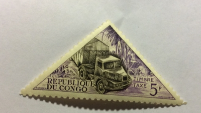 Почтовая марка Конго (Rebulique du Congo) Transports | Год выпуска 1961 | Код каталога Михеля (Michel) CG P8