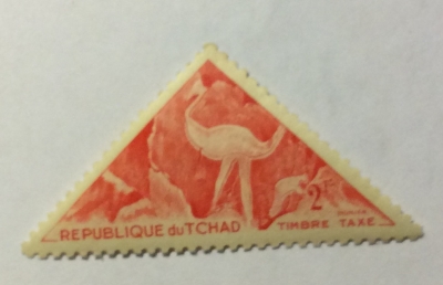 Почтовая марка Чад (Republique du Tchad) Prehistoric Painting | Год выпуска 1962 | Код каталога Михеля (Michel) TD P28