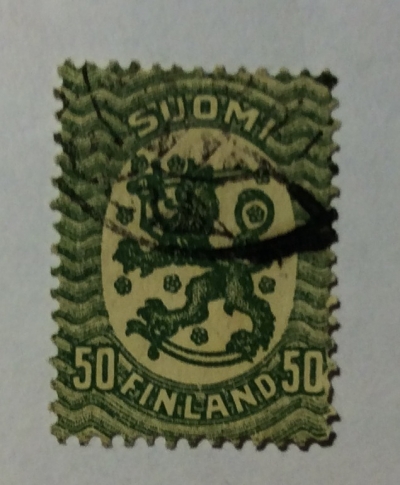 Почтовая марка Финляндия (Suomi Finland) Definitive series I: Lion type m/17 | Год выпуска 1921 | Код каталога Михеля (Michel) FI 83A