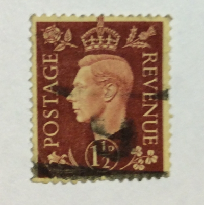 Почтовая марка Великобритания (United Kingdom) Марка › King George VI | Год выпуска 1937 | Код каталога Михеля (Michel) GB 200X