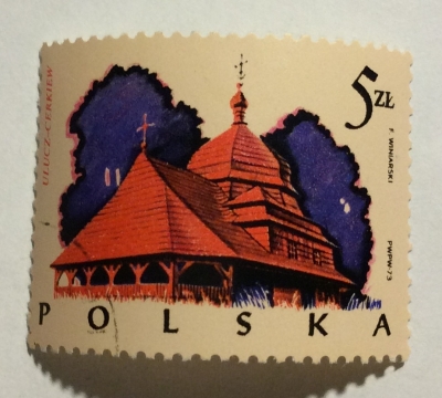 Почтовая марка Польша (Polska) Orthodox Church, Ulicz | Год выпуска 1974 | Код каталога Михеля (Michel) PL 2307