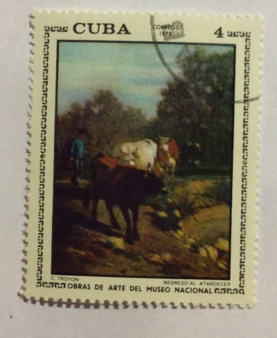 Почтовая марка Куба (Cuba correos) C. Troyon | Год выпуска 1973 | Код каталога Михеля (Michel) CU 1851