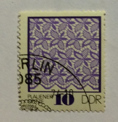 Почтовая марка ГДР (DDR) Plauener point | Год выпуска 1974 | Код каталога Михеля (Michel) DD 1963