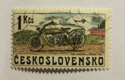 Почтовая марка Чехословакия (Ceskoslovensko) Itar Janatka 1921 | Год выпуска 1975 | Код каталога Михеля (Michel) CS 2275