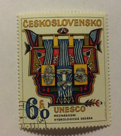 Почтовая марка Чехословакия (Ceskoslovensko) Hydrological Decade UNESCO (1965-1974) | Год выпуска 1974 | Код каталога Михеля (Michel) CS 2195