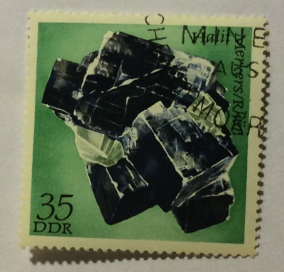 Почтовая марка ГДР (DDR) Halite | Год выпуска 1972 | Код каталога Михеля (Michel) DD 1741