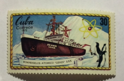 Почтовая марка Куба (Cuba correos) "Lenin" | Год выпуска 1972 | Код каталога Михеля (Michel) CU 1827