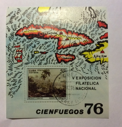 Почтовая марка Куба (Cuba correos) Landscape | Год выпуска 1976 | Код каталога Михеля (Michel) CU BL48