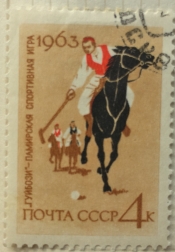 Гуйбози(конное поло)-памирская спортивная игра(Таджикская ССР)
