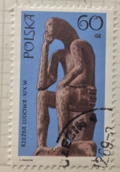 Sorrowful Christ(seated figure)