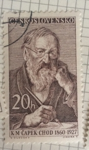 Karel Matěj Čapek-Chod (1860-1927), writer