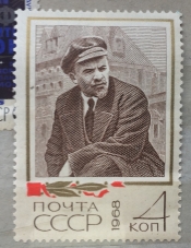 В.И. Ленин на параде войск